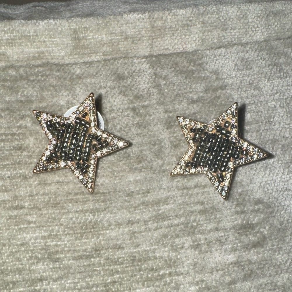 Gold Star Earrings